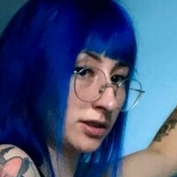 Cabelo Azul Naakt