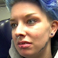 Girlwithfacetattoo aka Jacky aus Hartes Deutschland Naakt