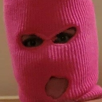 Masked Pink Peach Naakt